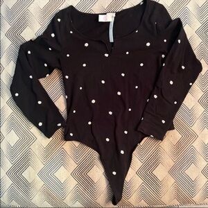 Pink VS Bodysuit Top